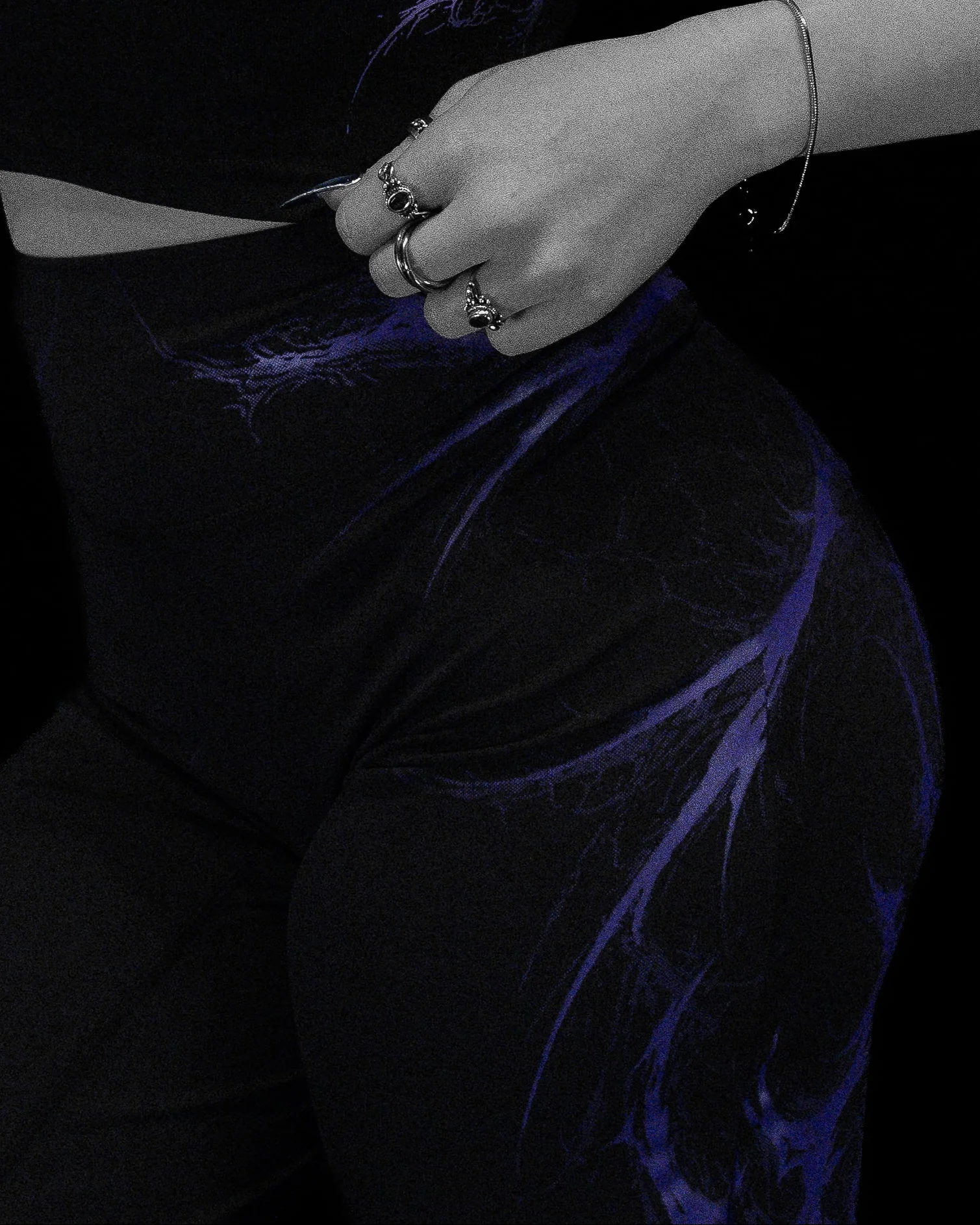Womens Void Tech™ Voltage Flare Leggings [DUSK]
